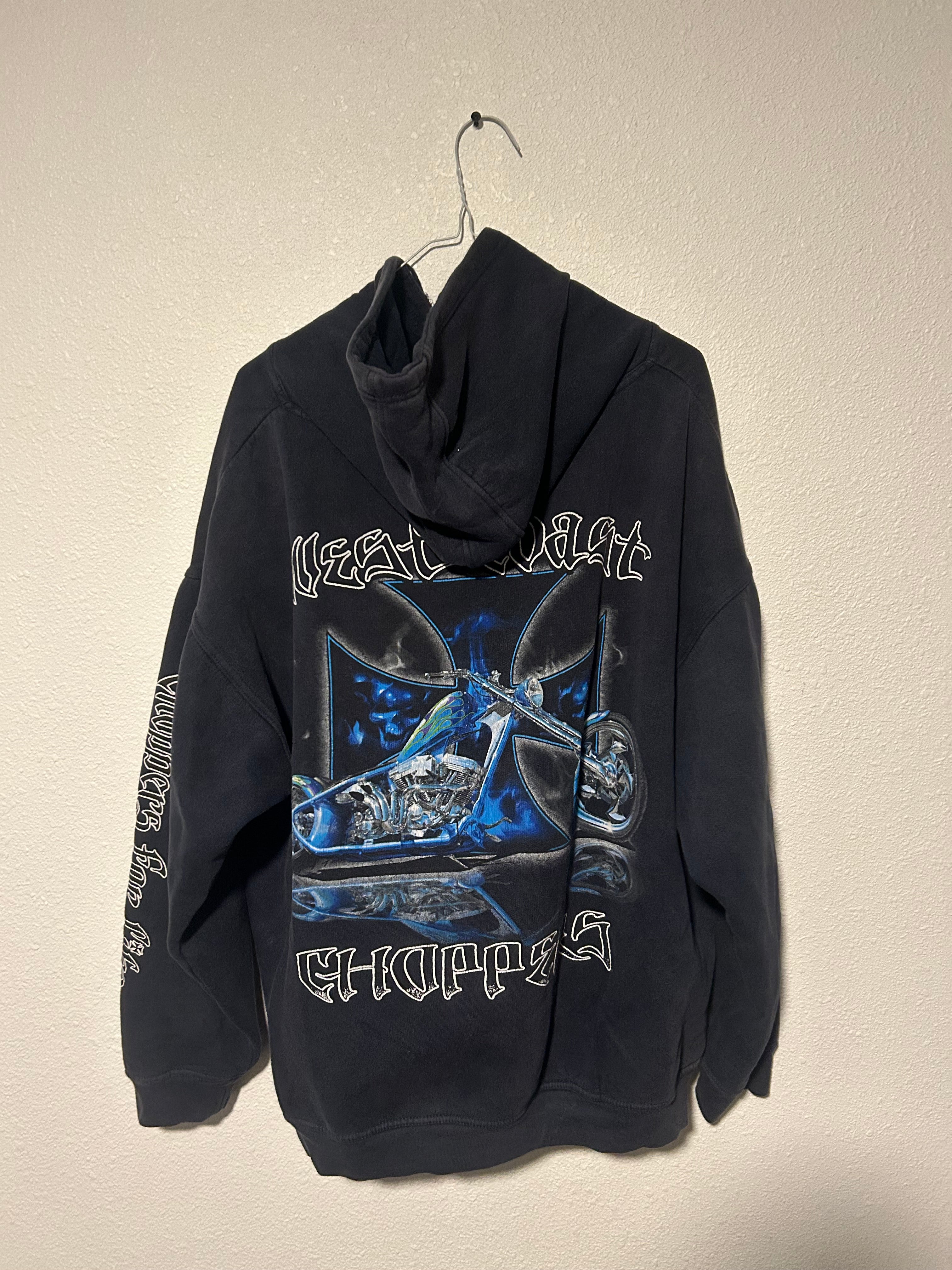 West Coast Choppers パーカー ネイビー　XL West Coast Choppers パーカー ネイビー XL 【公式通販】